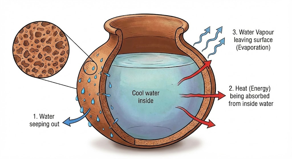 Evaporation Cooling Effect